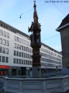 Der spätgotische Brunnen auf dem Fischmarkt